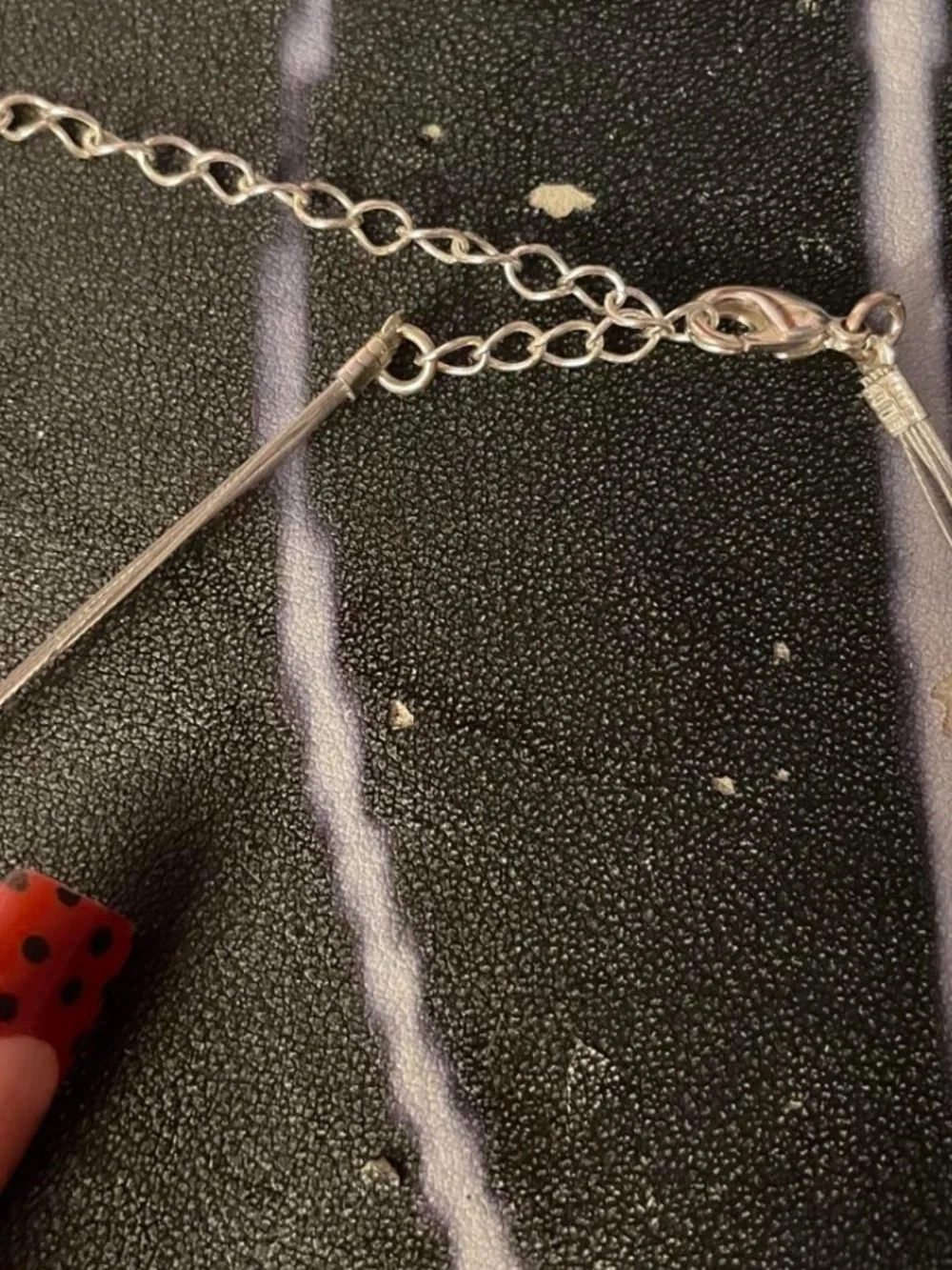 Delicate Multi-Strand Grey Pearl & Crystal Necklace